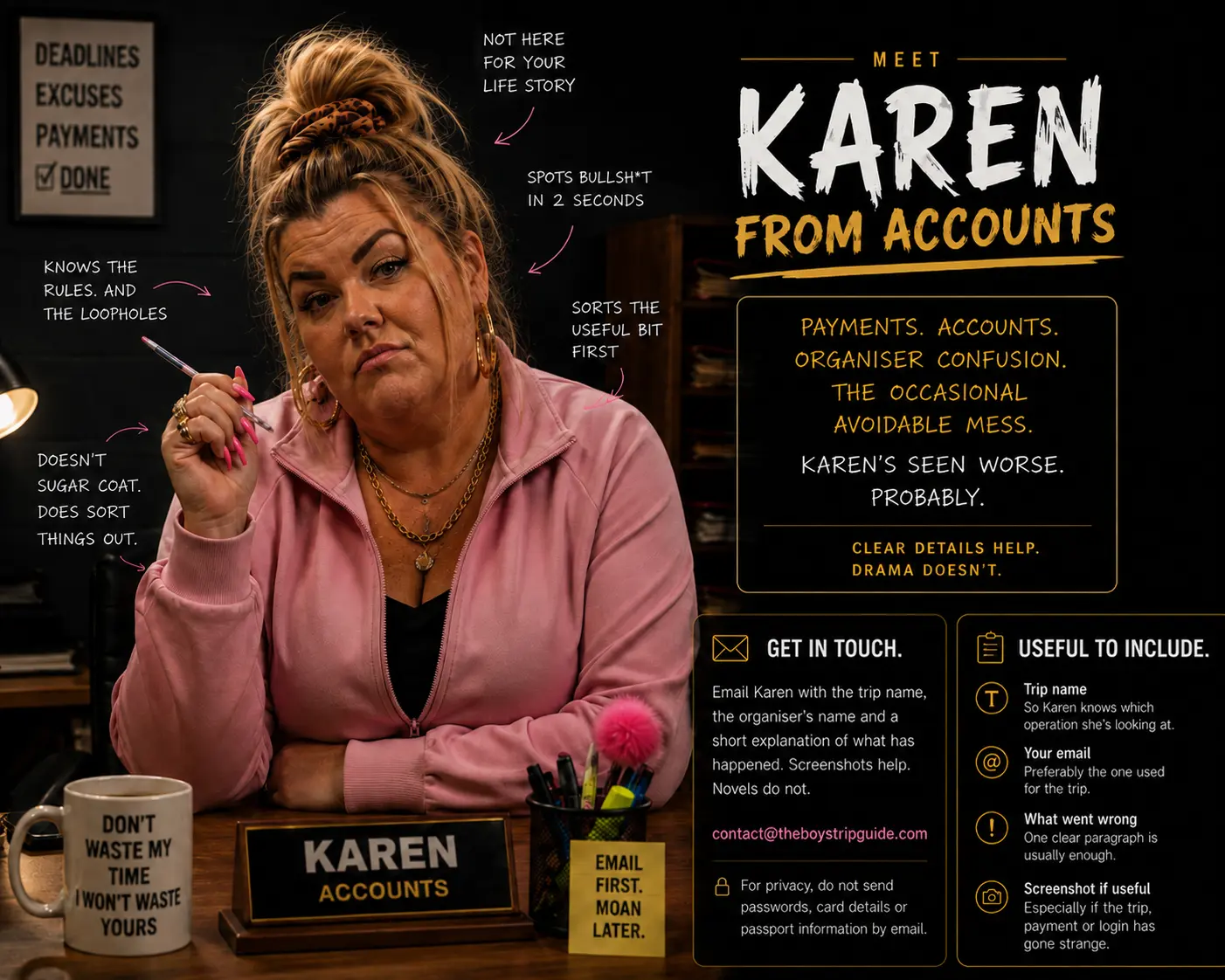 Karen from Accounts